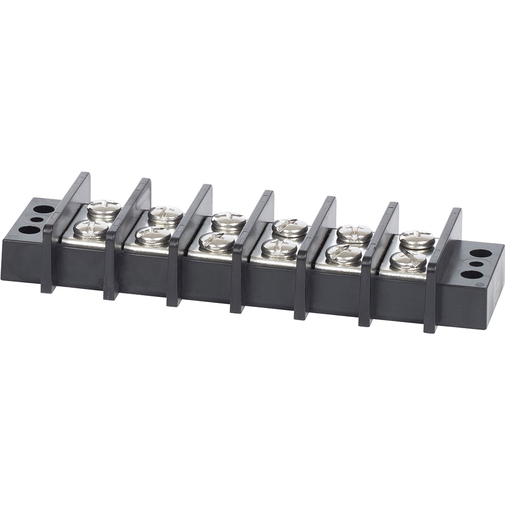 Blue Sea Systems 2606 Blue Sea 2606 Terminal Black 65AMP - 6 Circuit