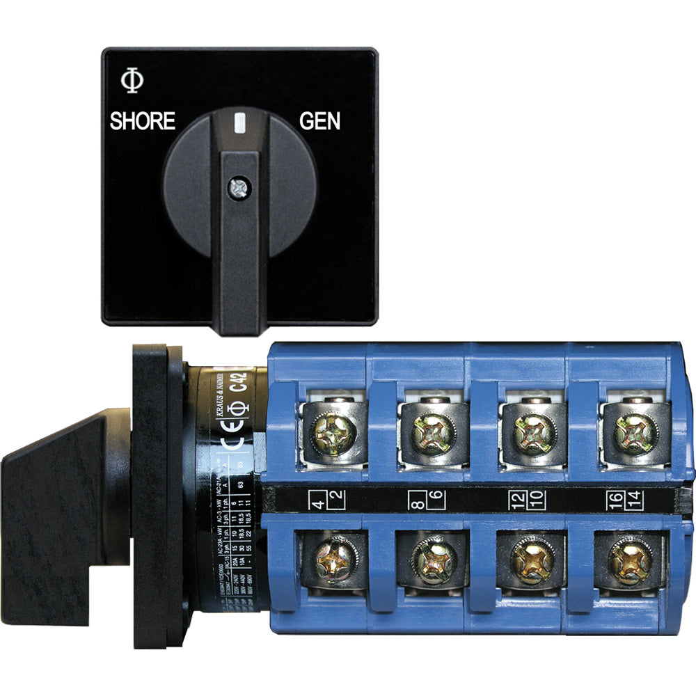 Blue Sea Systems 6337 Blue Sea 6337 Switch, AC 120V AC 30A OFF+2 Position