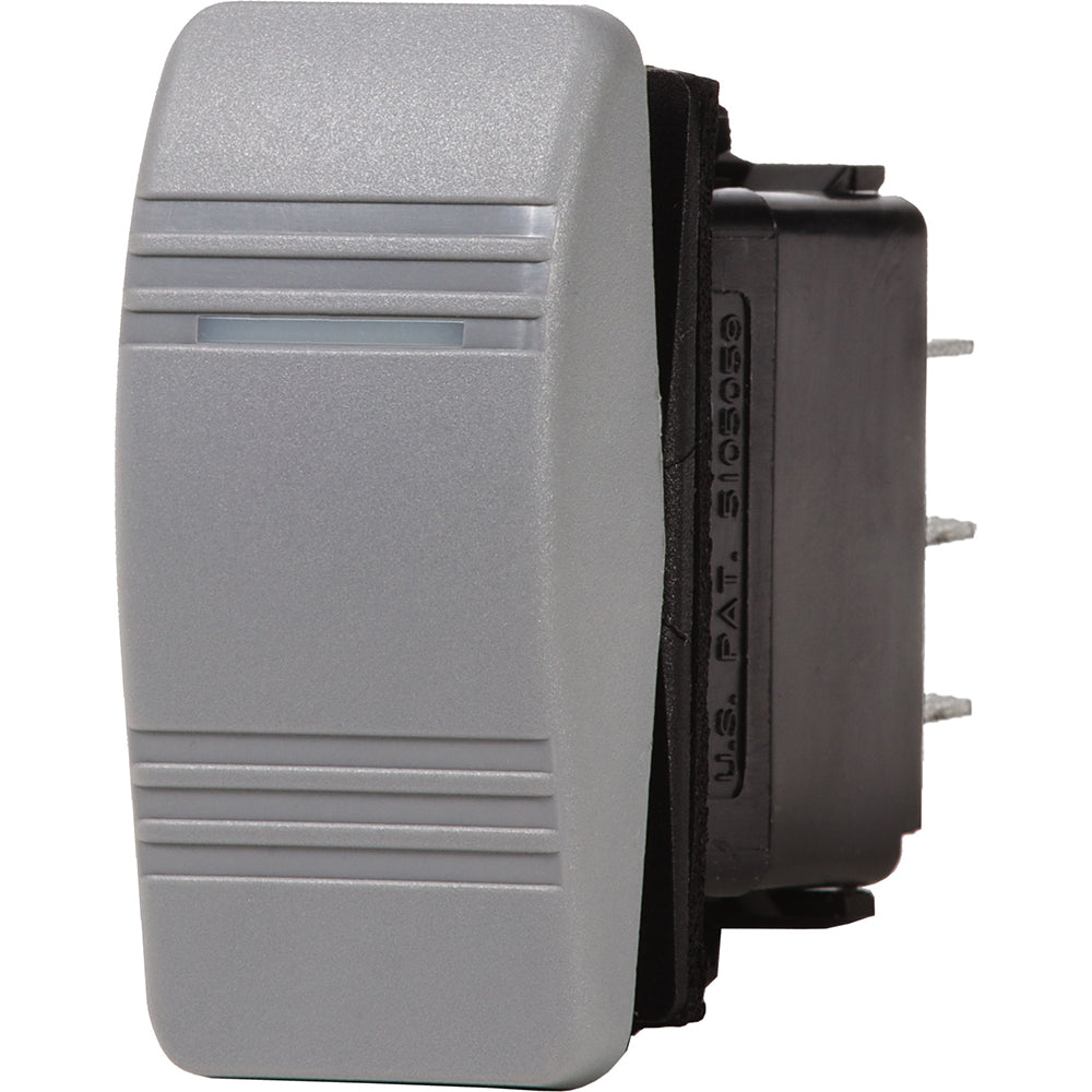 Blue Sea Systems 8218 Blue Sea 8218 Water Resistant Contura III Switch - OFF-ON - Grey