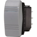 Blue Sea 8233 Water Resistant Contura III Switch - (ON)-OFF-ON - Grey