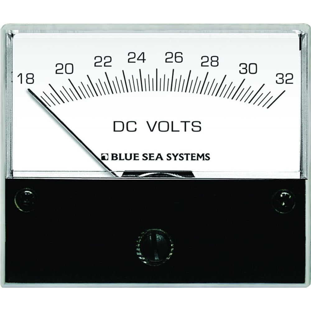 Blue Sea Systems 8240 Blue Sea 8240 DC Analog Voltmeter - 2-3/4" Face, 18-32 Volts DC