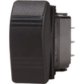 Blue Sea 8290 Water Resistant Contura III Switch - (ON)-OFF-(ON) - Black
