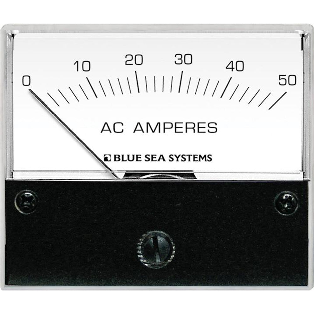 Blue Sea Systems 9630 Blue Sea 9630 AC Analog Ammeter 0-50 Amperes AC