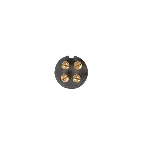 RV DESIGNER P404 RV Designer P404 Pollak 4-Way Trailer Connector Socket, Die-Cast Metal