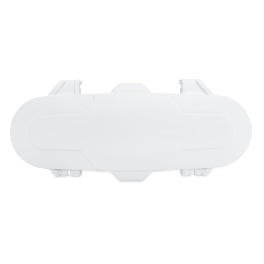 CAMCO 50513 Camco RV Double Propane White Tank Cover - White, 30 lb