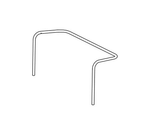 NORCOLD 635814 NORCOLD 635814 RETAINER WIRE-BIN, Replacement For Norcold NR740 Series Refrigerators; Fixed Width; Wire; Single
