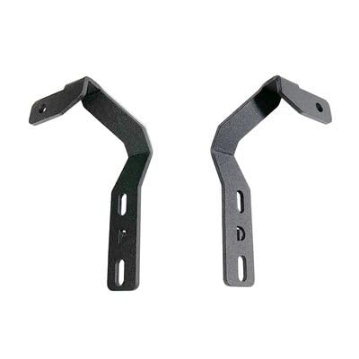 GO RHINO 732260T Go Rhino XE Hood Hinge Cube Light Mount | Mild Steel, Textured Black | 732260T | Fits 2019-2024 Ford Ranger