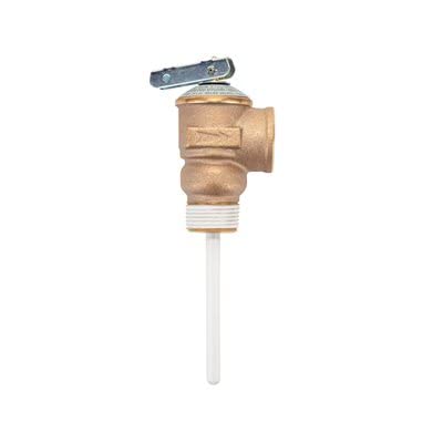 CAMCO 10471 Camco 10471 Propane Hose and Connector (T and P Valve 3/4In with 4In Probe Coated, 150Psi, Bulk)