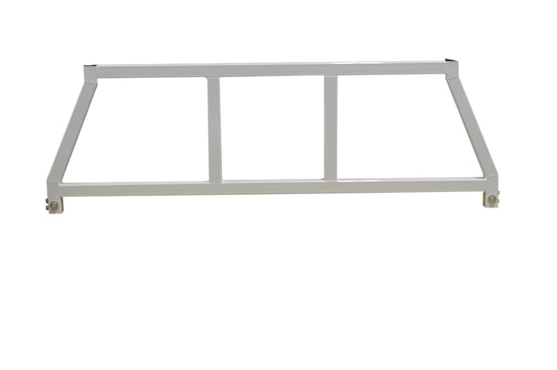 CATTLEMAN 259W Cattleman HD 259W Headache Rack Fits Chevrolet/Ford/GMC Gloss White Powder-Coated Steel Can Be Used with Cross Bed Tool Box Window Cutout