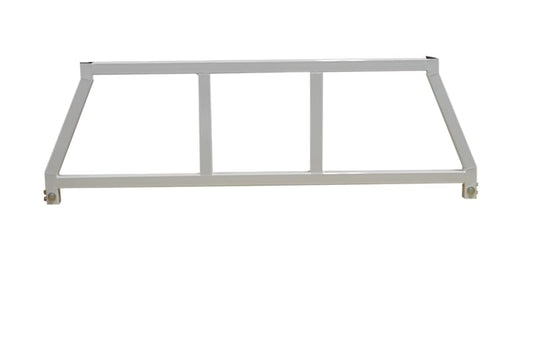 CATTLEMAN 259W Cattleman HD 259W Headache Rack Fits Chevrolet/Ford/GMC Gloss White Powder-Coated Steel Can Be Used with Cross Bed Tool Box Window Cutout