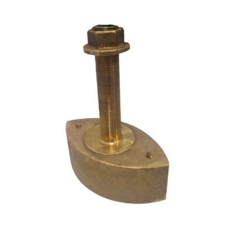SI-TEX CB131H1KW Si Tex CB131H1KW 1 KW Transducer High Chirp Thru Hull Bronze