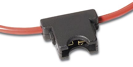 WIRTHCO 31813 Battery Doctor 31813 In-Line ATO/ATC MidBlade Heavy Duty Fuse Holder, 30 Amp, 12 AWG Wire, 12 Inch Loop, Fuse Included, WirthCo