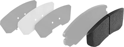 Dynamic Friction 1400-0436-00 ULITMATE DUTY PERFORMANCE BRAKE PADS