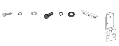 GO RHINO D64049TK Go Rhino Dominator Xtreme D1 / D2 / D6 / DS/DSS/DT Side Step Brackets | Mild Steel, Textured Black | D64049TK | Fits 2019-2024 Chevrolet Silverado & GMC Sierra Crew Cab (See Description)
