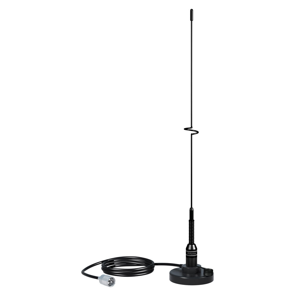 Shakespeare 5218 Shakespeare VHF 19" 5218 Black SS Whip Antenna - Magnetic Mount
