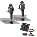 Lenco 9" x 12" Standard Trim Tab Kit w/LED Integrated Switch Kit 12V