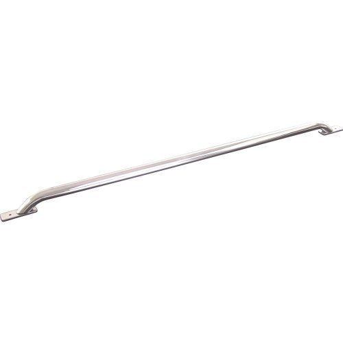 TRAILFX D0002S TrailFX D0002S Truck Bed Rails Fits Chevrolet Silverado 1500 5.7 Foot Bed 2014-2018 Steel 2 Inch Polished Stainless Steel Bed Rail, Stake Pocket Mount