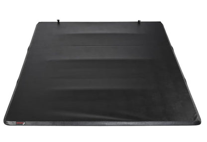 TRAILFX TFX4008 TrailFX Soft Tri-Fold Tonneau Cover Fits 2022-2025 Nissan Frontier Factory Bed Rail Caps Soft Folding Lockable via Tailgate Handle Lock Black Vinyl with Aluminum Rails Clamp-On Installation