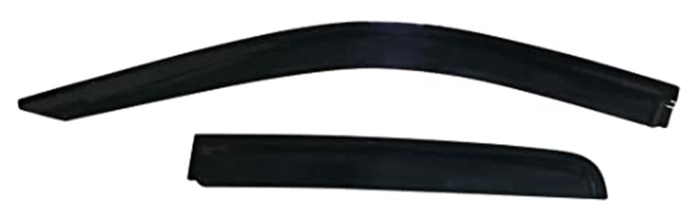 TRAILFX 4811H Trail FX 4811H Low Profile Rainguard Window Vents Smoke Acrylic Tape-On Installation Weatherproof Ventilation Set of 4
