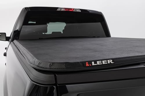 LEER 630335 LEER Latitude Soft Folding Tonneau Cover, Fits 2022-2026 Nissan Frontier with 4'10" Truck Bed