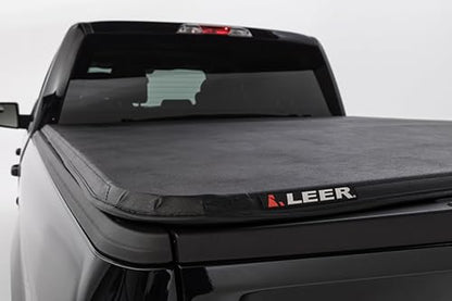 LEER 630342 LEER Latitude Soft Folding Tonneau Cover, Fits 2024-2026 Ford Ranger with 4'10" Truck Bed