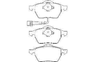 TEXTAR 2339201 Textar 23392 01 Disc Brake Pad