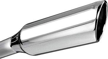 BORLA 11750 BORLA 11750 Axle-Back Perf. Exhaust Sys. for '05-'09 Ford Mustang GT 4.6L V8 & '07-'09 Shelby GT500 5.4L V8 T-304 Stainless Steel S-Type Dual Split Rear Exit Single 4" Round Chrome Tips Each Side