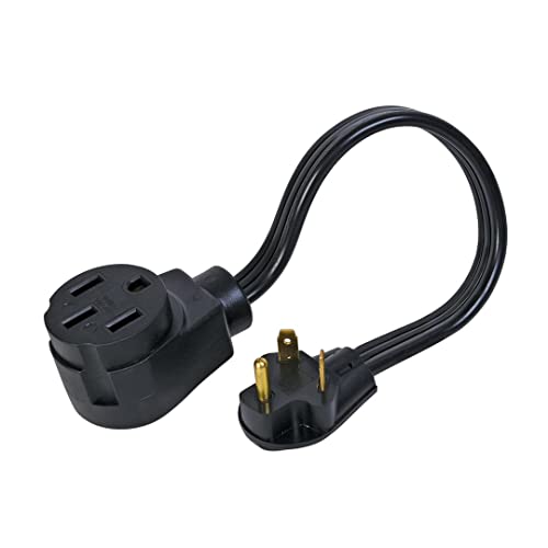 ARCON 14244 Arcon 14244 Generator Pigtail Power Cord 50-Amp Female to 30-Amp Male Flat Wire, 18-Inch
