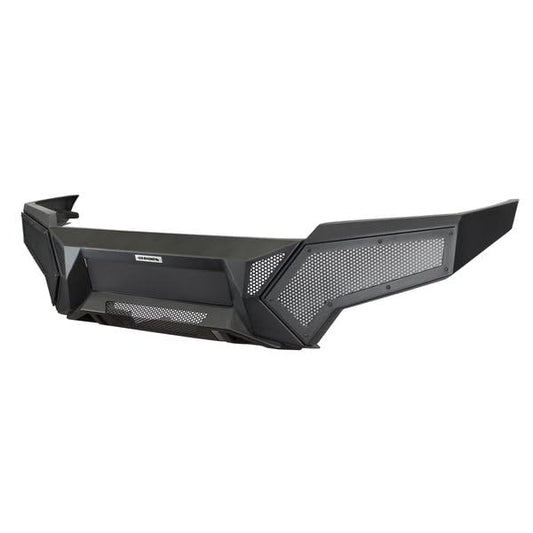 GO RHINO 343921T RealTruck Element Front Bumper w/Power Actuated Hide-Away Light Bar Mount | Steel, Textured Black | 343921T | Fits 2024-2025 Toyota Tacoma