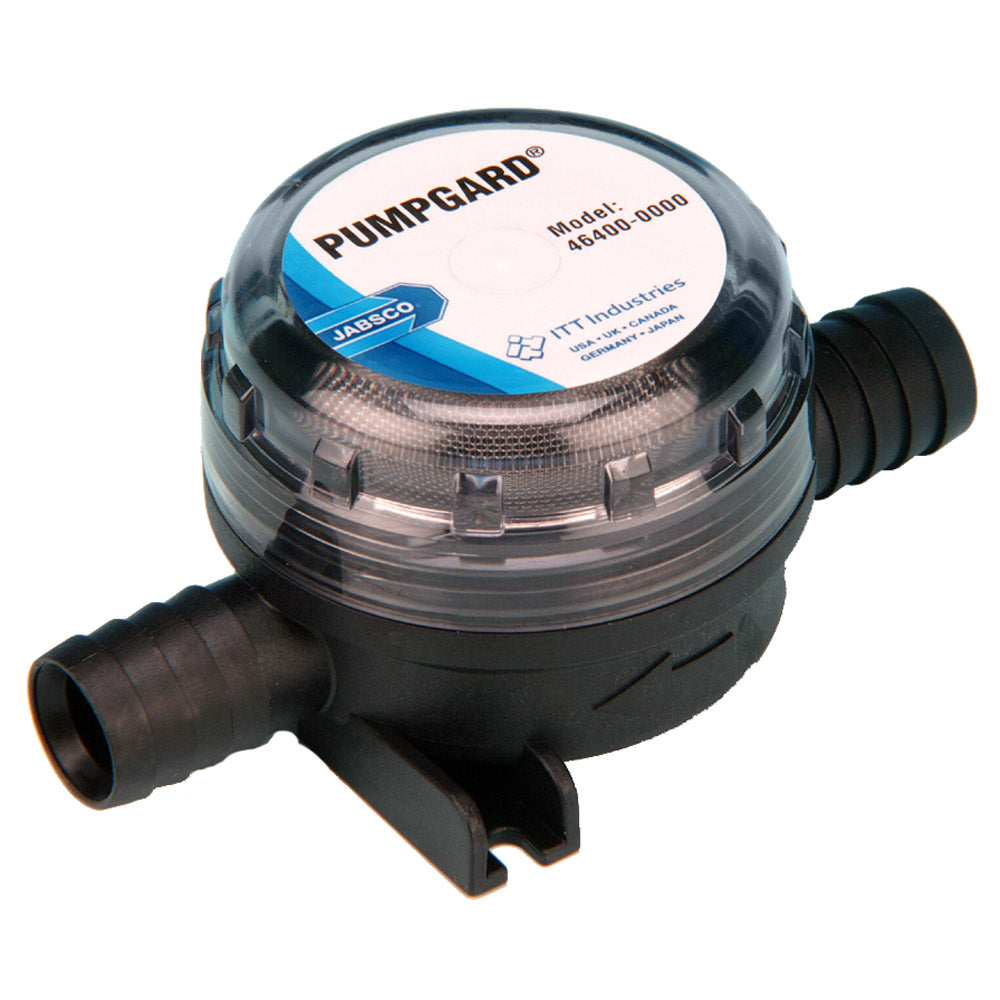 Jabsco 46400-0000 Jabsco Pumpgard In-Line Strainer 3/4" Barb (Low Profile)