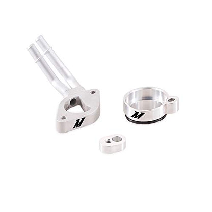 MISHIMOTO MMBCC-F2D-17BE Mishimoto MMBCC-F2D-17BE Baffled Oil Catch Can Compatible With Ford Powerstroke 6.7L 2017+ Black