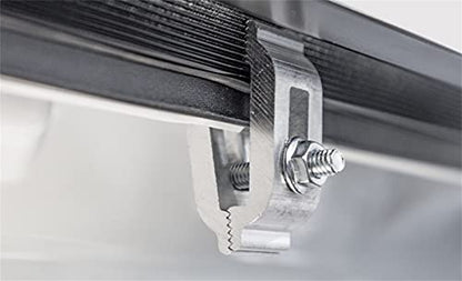 Lomax B3070019 LOMAX B3070019 Hard Tri-Fold Cover; Black Urethane Finish; Single Rail;