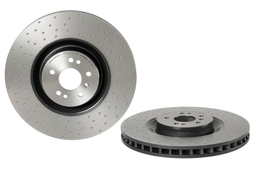 BREMBO 09C94211C02 Brembo 09.C942.11 UV Coated vented drilled Front Brake Rotor MERCEDES-BENZ OE# A1644210712