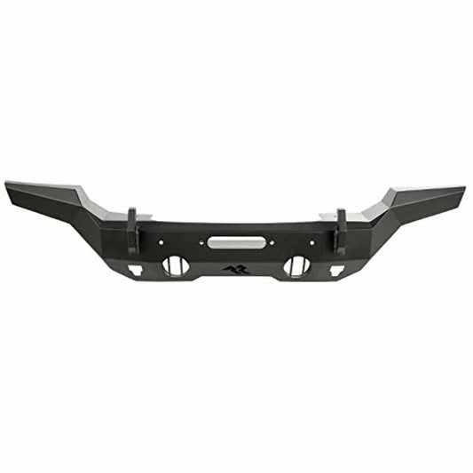 RUGGED RIDGE 11540.31 Rugged Ridge HD Bumper - Front, Full-Width - Fits 2007–2025 Jeep Wrangler JK/JL & 2020–2025 Jeep Gladiator JT - Heavy-Duty Bumper with Built-In Winch Plate