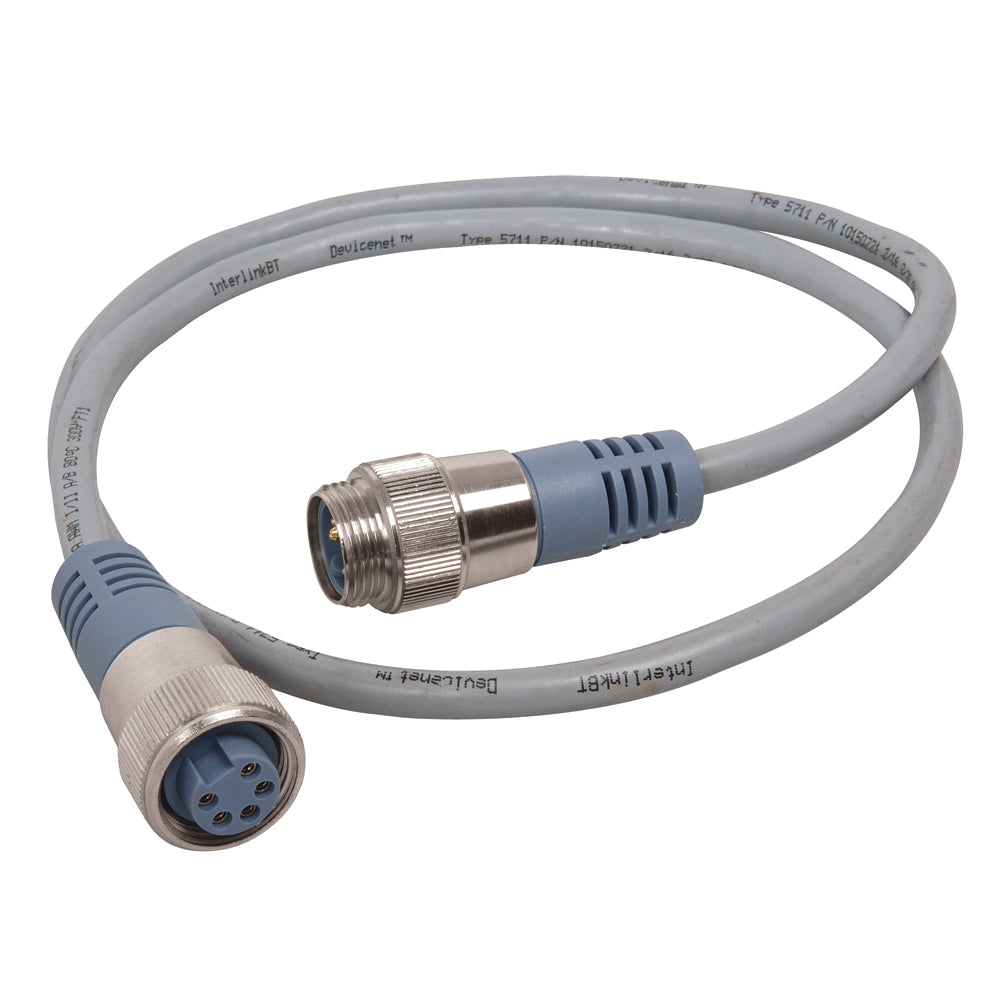 Maretron NM-NG1-NF-01.0 Maretron Mini Double Ended Cordset - Male to Female - 1M - Grey
