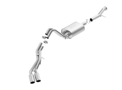 BORLA 140652 BORLA 140652 Cat-Back Perf. Exhaust Sys. for 2015-2020 Cadillac Escalade/GMC Yukon Denali 6.2L V8 Automatic Transmission 2, 4 Wheel Drive 4 Door. Does NOT Fit Escalade ESV Or Yukon Denali XL Vehicles