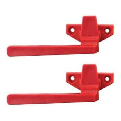 JR PRODUCTS 81925 JR Products 81925 Emergency Window Latch Set , Red