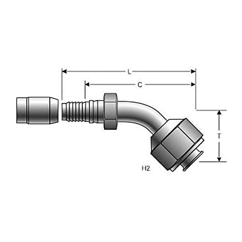 Gates G40175-1010 HYDRAULIC COUPLING-C14