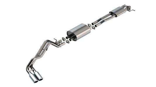 BORLA 140971 Borla 24-25 Ford Ranger XLT Side Exit S-type Exhaust w/ Chrome Tips