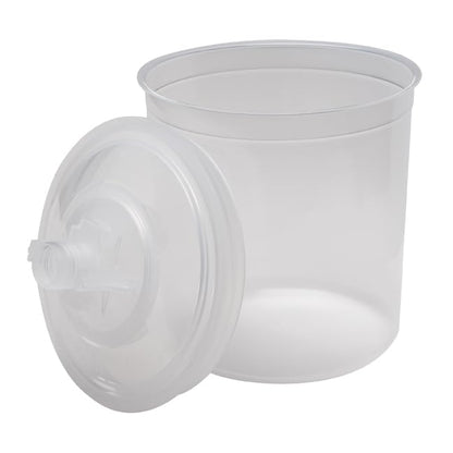 3M 16000 3M PPS (Original Series) Paint Spray Cup Lids and Liners Kit, 16000, Standard, 22 oz, 200-micron Filter, Use w/Paint Gun for Cars, Furniture, Home, 50 Disposable Lids and Liners, 20 Sealing Plugs,