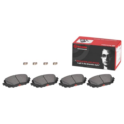 BREMBO P49053N Brembo P49053N Premium Ceramic Rear Disc Brake Pad Set MAZDA OE# KAY02648Z