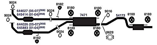 AP EXHAUST 645414 AP Exhaust Products AP Exhaust 645414 Catalytic Converter