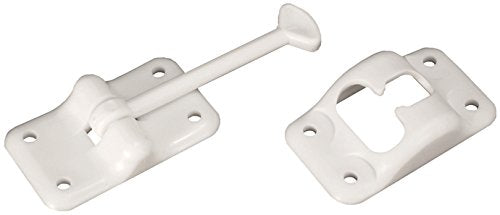 RV DESIGNER E231 RV Designer E231-3.50" T-Style RV Entry Door Holder, White