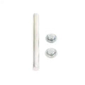 Zinc Plated Roller Shaft with Cap Nuts