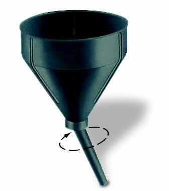 WIRTHCO 32300 WirthCo Funnel King 32300 Guzzler Swivel Spout Funnel, 3 Quart Capacity, Polyethylene, 12 Inch Overall Length, 7.5 Inch Top Inside Diameter (32300)