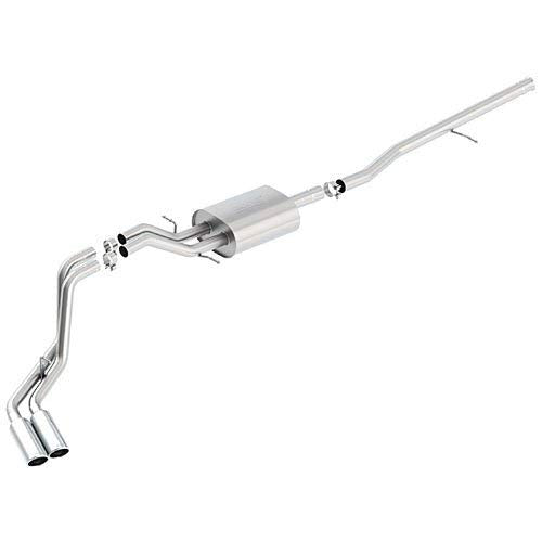 BORLA 140550 BORLA 140550 Cat-Back Sys. for '14-'18 Chevrolet Silv. 1500/ GMC Sierra 1500/2019 Silv. 1500 LD/Sierra 1500 LD ONLY 5.3L V8 AT/MT 2&4WD Ext. Cab (6' 7") Bed 143.5" WB/Crew Cab (5' 9") Bed 143.5" WB