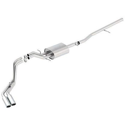 BORLA 140550 BORLA 140550 Cat-Back Sys. for '14-'18 Chevrolet Silv. 1500/ GMC Sierra 1500/2019 Silv. 1500 LD/Sierra 1500 LD ONLY 5.3L V8 AT/MT 2&4WD Ext. Cab (6' 7") Bed 143.5" WB/Crew Cab (5' 9") Bed 143.5" WB