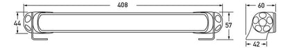 Hella 958040641 LED Light Bar 350 (Narrow Beam with Dimming