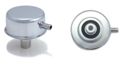 SPECTRE 4284 Spectre Performance (4284) 3/4" Push-In PCV Valve Breather, CHROMED