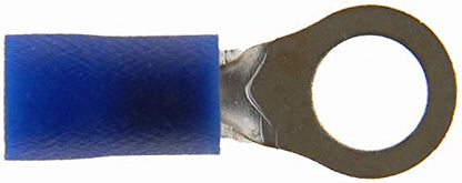 DORMAN 85408 Dorman 85408 16-14 Gauge Ring Terminal, No. 10, Blue, 18 Pack Universal Fit